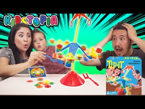 TIP IT Fun Family Board Game Challenge Perfect for Family Game Night Landon ToyReview