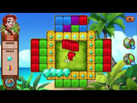 Lost Island Blast Adventure Level 2379 NO BOOSTERS - A S GAMING ✔️