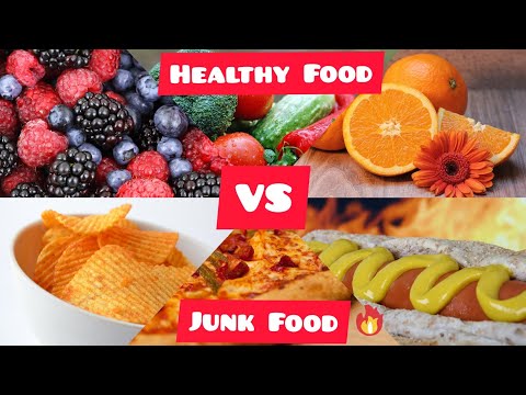 || 🥦Healthy Food VS Junk Food🍔 ||