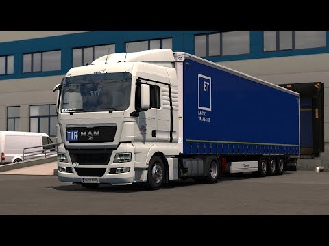 ETS2 1.36 - ProMods 2.43 - MAN TGX 18.480 Euro 5 Low Deck - Trip: Kassel - Berlin
