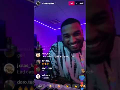 Reezy - Nike Shox + 3 Neue Songs Instagram Livestream