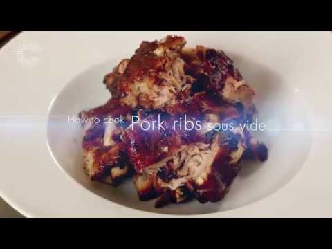 How to cook pork ribs sous vide