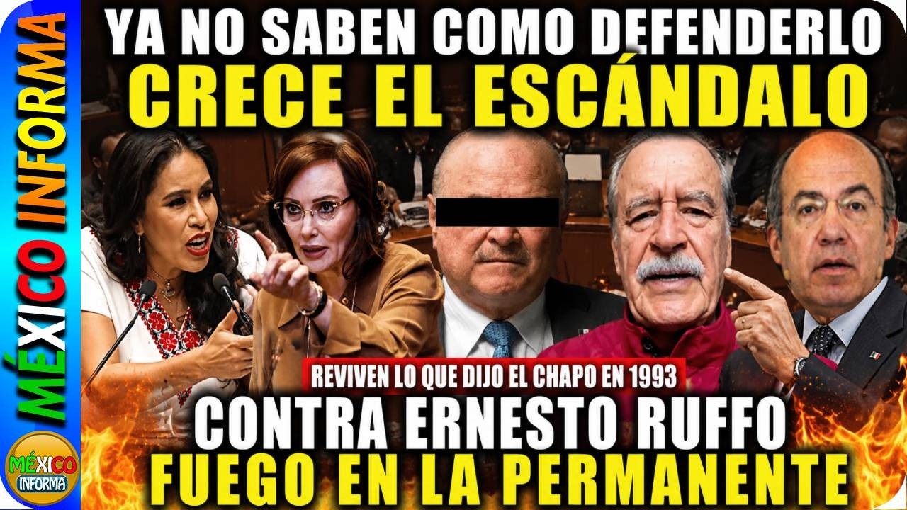 CRECE EL ESCÁNDALO. YA NO SABEN QUE HACER PARA DEFENDER A ERNESTO RUFFO.  SE ENCIENDE LA PERMANENTE.