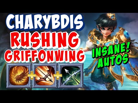 GRIFFONWING IS CRAZY! CARRY CHARYBDIS GAMEPLAY SMITE SEASON 9