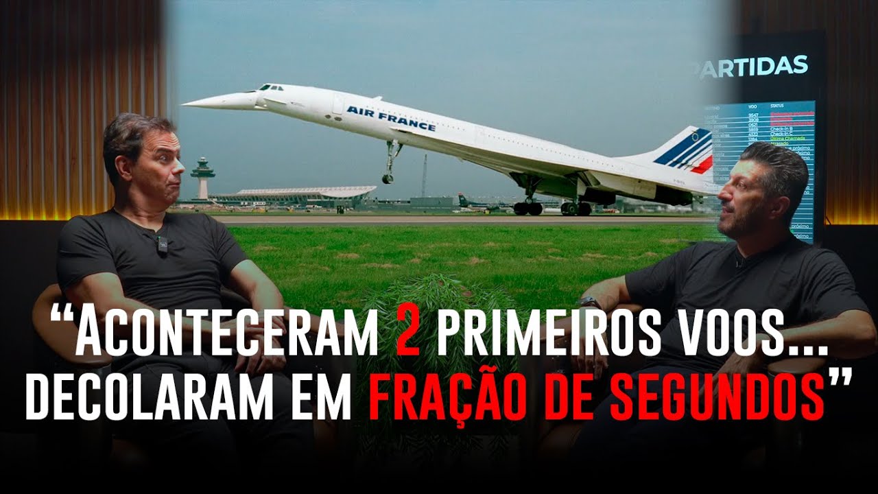 Concorde e futuro da aviação supersônica #CortesLitoLounge