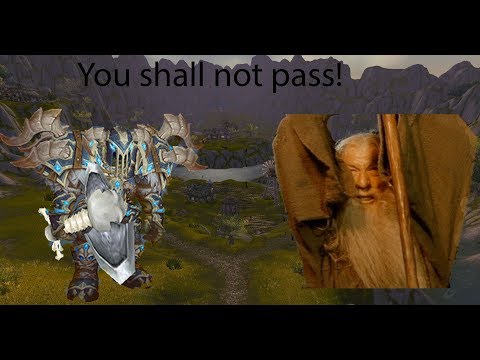You shall not pass! - Frost dk pvp 8.2