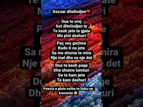 Gezuar ditelindjen❤️❤️