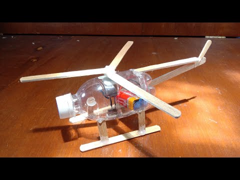 How to make a helicopter from used bottles #diy #helicopter