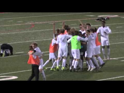2015 Ohio Boys Soccer Playoffs Lake Catholic vs CVCA