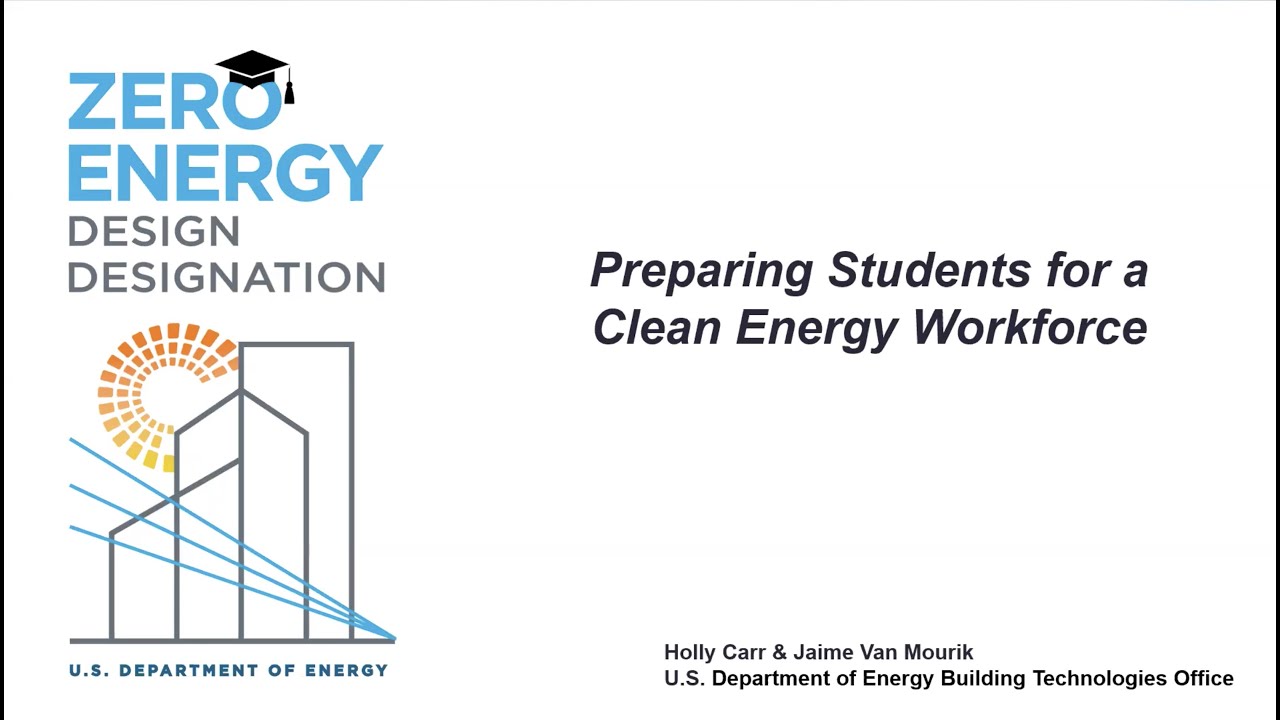 U.S. DOE Zero Energy Design Designation Webinar