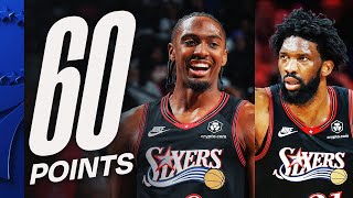 Tyrese Maxey - Trendon Watford - Joel Embiid - Philladelphia Sixers - Toronto Raptors