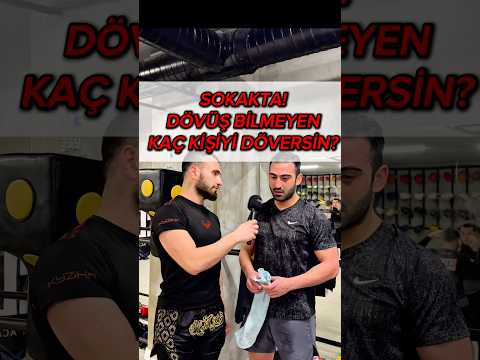 Bir mma dövüşçüsü, kickboxçu.. Sokakta dövüş bilmeyen kaç kişiyi dövebilir? #mma #ufc #boks #boxing