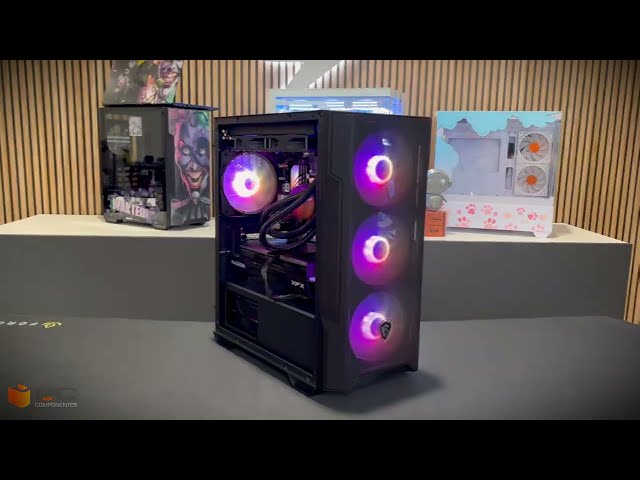 PcCom Ready AMD Ryzen 7 5700X / 32GB / 1TB SSD / RX 9060 XT 16GB / Windows 11 Home video