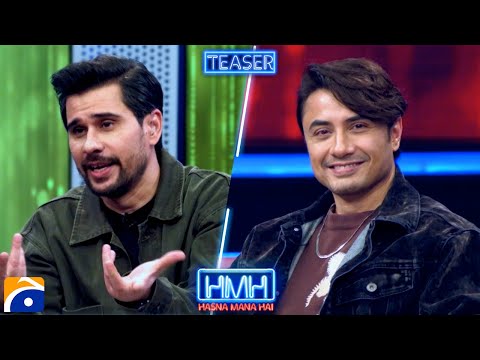 Ali Zafar (Pakistani Singer-Songwriter/Actor) in Hasna Mana Hai with Tabish Hashmi | TEASER
