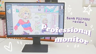 Video thumbnail for ★ BenQ PD2700U 27'' LCD Monitor // Review by Sara Fabrizi