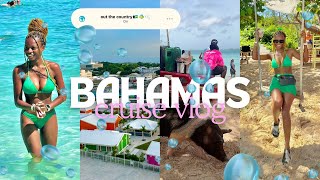 BAHAMAS BIRTHDAY CRUISE | swimming with the pigs, hurricane, seasick🐠🇧🇸