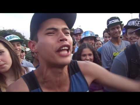 Batalha de Mc's Parque Guabirotuba Final Adriel vs DX