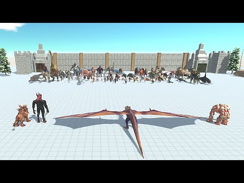 FLAME TEAM VS FACTION - Animal Revolt Battle Simulator