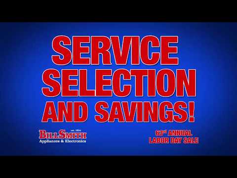 Bill Smith Appliances & Electronics Labor Day Sale 2017 v1