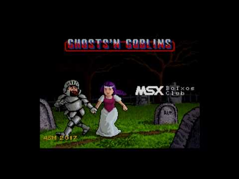 Ghosts'n Goblins MSX turbo R V9990