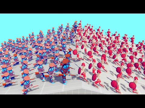 100x SPOOKY ARMY vs PIRATE ARMY / Totally Accurate Battle Simulator ( TABS )