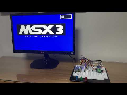 DE0 NANO MSX FPGA - First Test