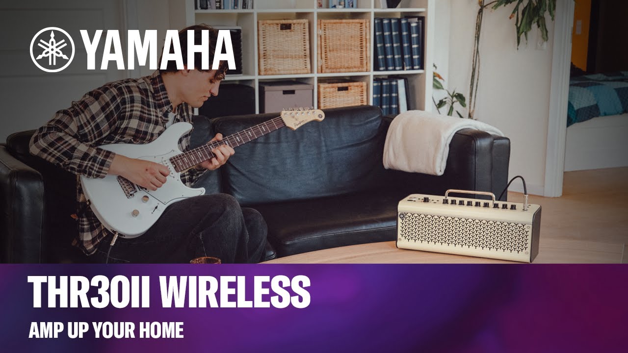 Yamaha THR30IIWL Wireless Guitar Amp w/Stereo Output + Bluetooth + Rechargeable Battery