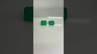 Esmeralda Retangular 8.5x7mm - Vídeo