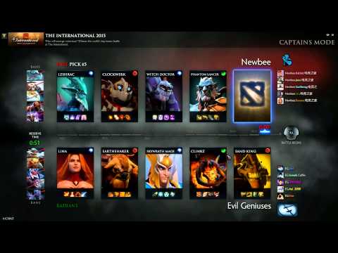 TI5 Group Stage - Day 1 - EG vs Newbee