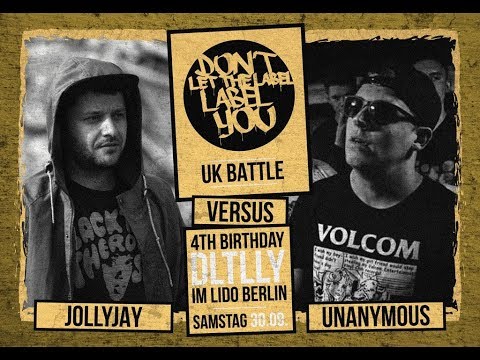 Unanymous vs. JollyJay // DLTLLY RapBattle (B.Day#4 // Berlin) // 2017