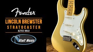 Video thumbnail for Lincoln Brewster Signature Stratocaster from Fender by N Stuff Music