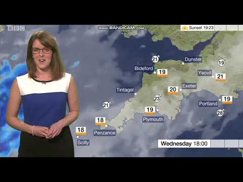Alex Osbourne BBC South west news weather 09-19-2018