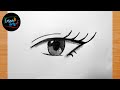 Anime Eye Drawings How To Draw Anime Eye Easy