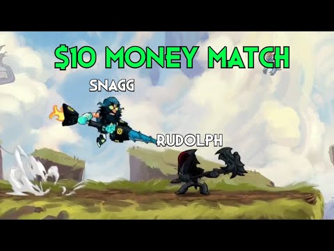 Snagg B4 vs NP Rudolph - $10 Money Match - NA - Brawlhalla Show Match #253