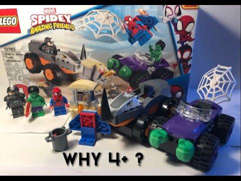 LEGO 10782 HULK VS. RHINO TRUCK SHOWDOWN Review Good or Bad?