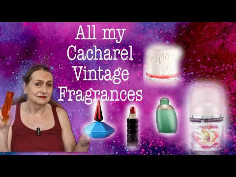 All my Cacharel Vintage collection #cacharel #vintagestyle