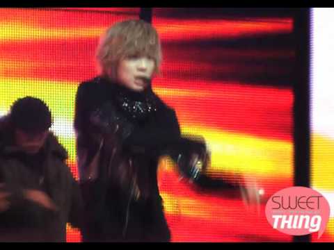 [fancam] 110120 SHINee Taemin - Lucifer remix rehersal @ 2011 Seoul Music Awards