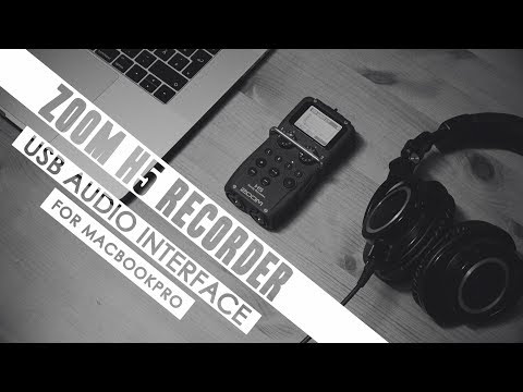 Zoom H5 Recorder in USB Audio Interface mode