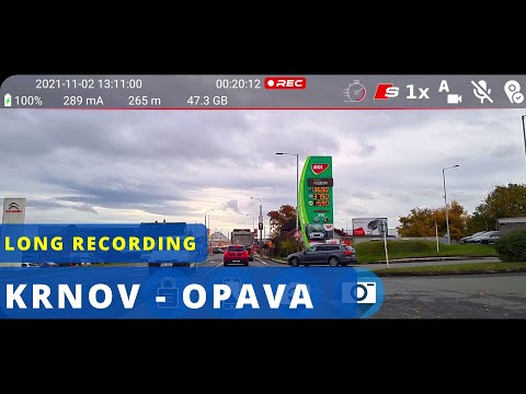Krnov → Opava | Czech Republic | Driving | Dash Cam Travel | 1080p | Car DVR | 2021