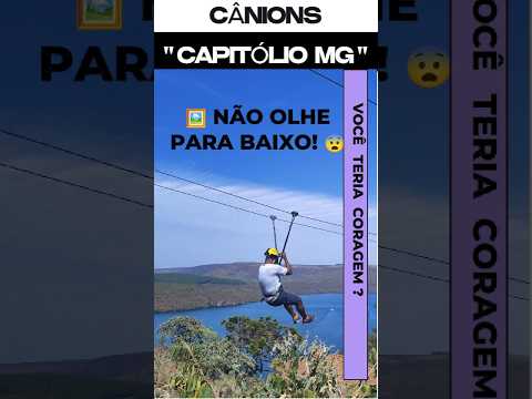 🎬 EU REALMENTE FIZ ISSO?! 😱 TIROLESA SOBRE OS CÂNIONS DE CAPITÓLIO!