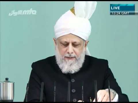 Turkish Friday Sermon 13th Januar 2012 - Islam Ahmadiyya