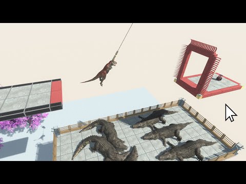 Super Bungee Jumping | Who Cannot Fall? - Animal Revolt Battle Simulator