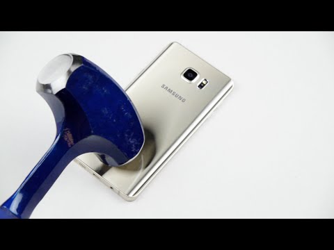 Samsung Galaxy Note 5 Hammer & Knife Test!