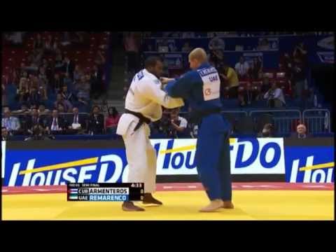 WCJudo 2014, J. ARMENTEROS (Cub) Vs I. REMARENCO (Uae)