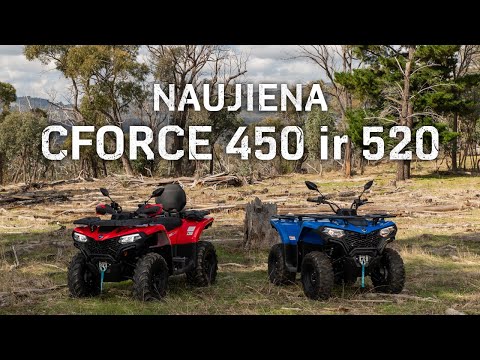CFMOTO CFORCE 450L, keturračiai
