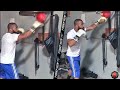 GARY RUSSELL JR SHOWS OFF AMAZING HAND EYE COORDINATION TRAINING FOR POTENTIAL DEVIN HNAYE FIGHT