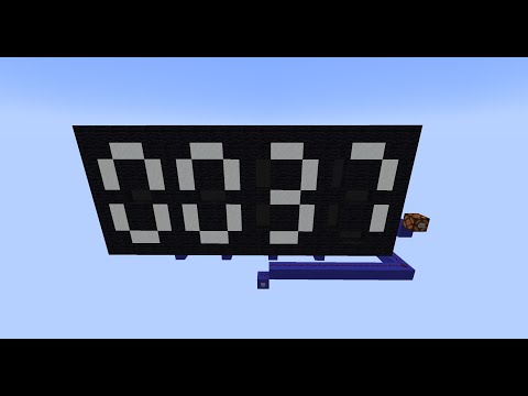 Redstone Punkte Zähler Tutorial, Minecraft, Redstone