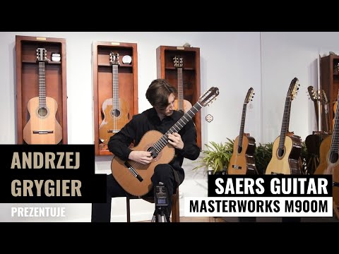 Saers Guitars M900M C - Heitor Villa-Lobos Etude no.7 performed by Andrzej Grygier