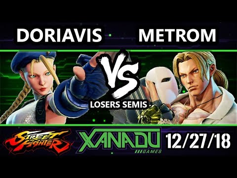 F@X 282 SFV - Doriavis (Cammy) Vs. MetroM (Vega) Street Fighter V Losers Semis