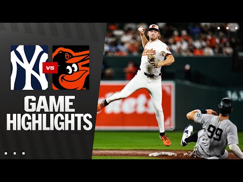 Yankees vs. Orioles Game Highlights (9/18/25) | MLB Highlights